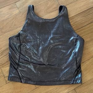 Bronze lululemon Align High Neck Tank Top